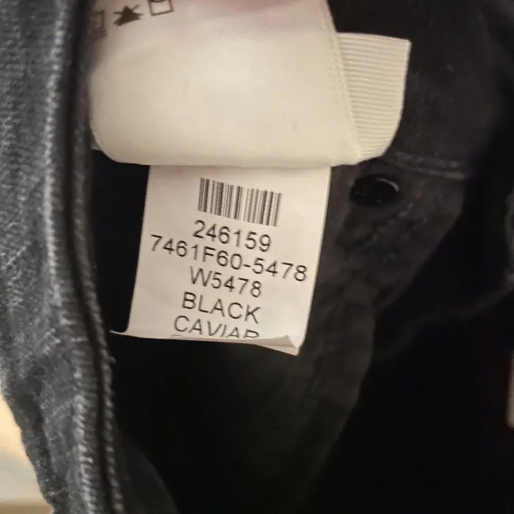 PAIGE Sloane Slight Bootcut in Black/Caviar Size 27 - Picture 7 of 9